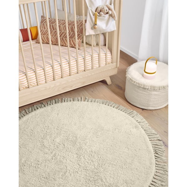 Brązowo-beżowa bawełniana poszewka na poduszkę Kave Home Uriana, 50x30 cm-image-2