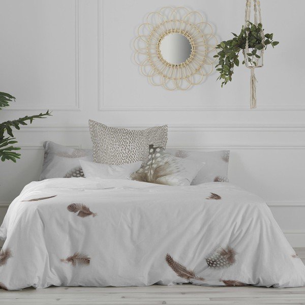 Bawełniana poszwa na kołdrę Happy Friday Light, 140x200 cm