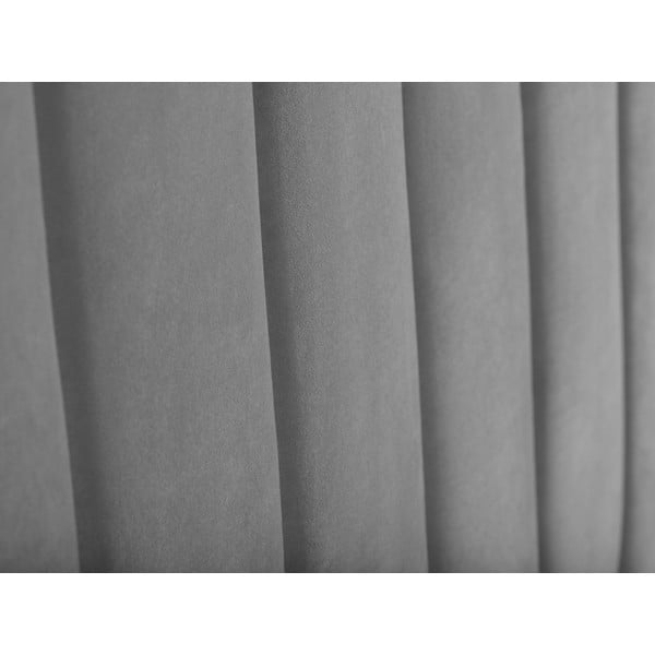 Szary tapicerowany zagłówek 140x120 cm LA – Cosmopolitan Design-image-4