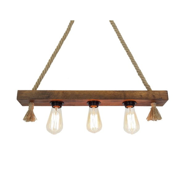 Drewniana lampa wisząca Kutuk-image-2