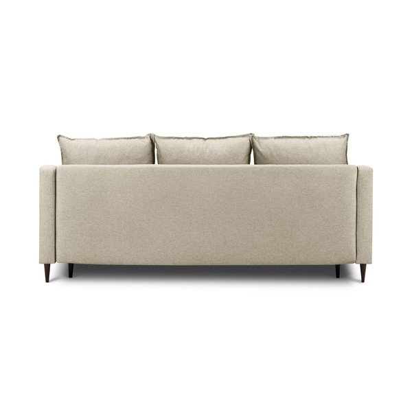 Beżowa rozkładana sofa ze schowkiem Mazzini Sofas Ancolie, 215 cm-image-4