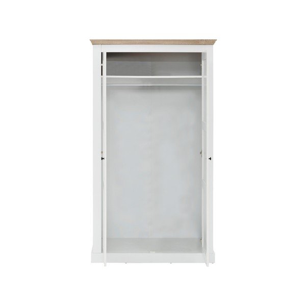 Biała szafa 100x180 cm Binza – Støraa-image-2