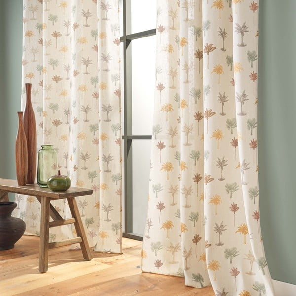 Beżowa zasłona 140x280 cm Palmelia – douceur d'intérieur-image-2