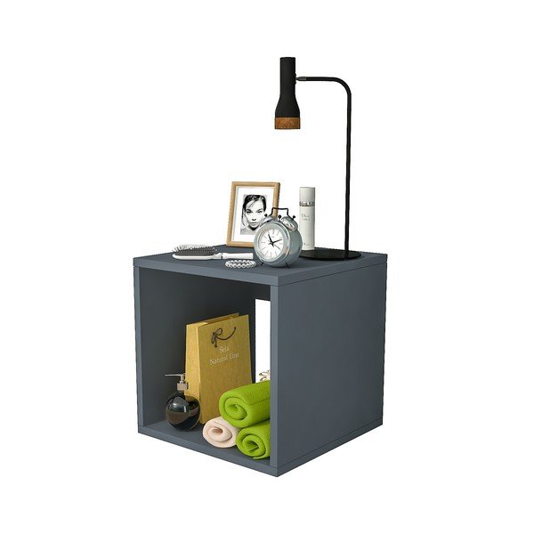 Szara szafka nocna Biga – Gauge Concept-image-1