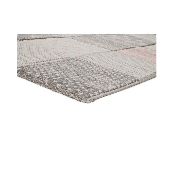 Różowy dywan dziecięcy odpowiedni na zewnątrz Universal Toys Pink, 120x170 cm-image-2