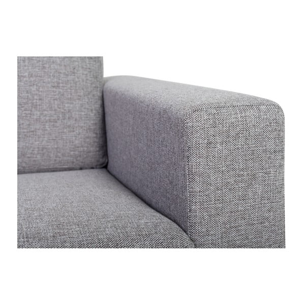 Szara sofa 3-osobowa Scandic Focus-image-3
