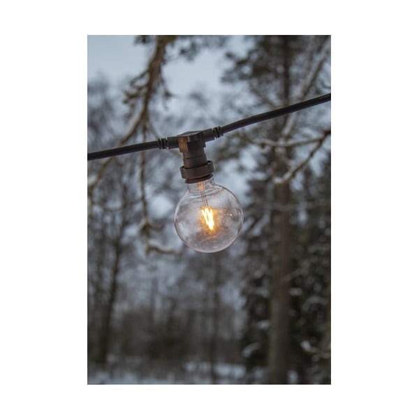 Żarówka LED odpowiednia na zewnątrz Star Trading Filament E27 G95-image-1