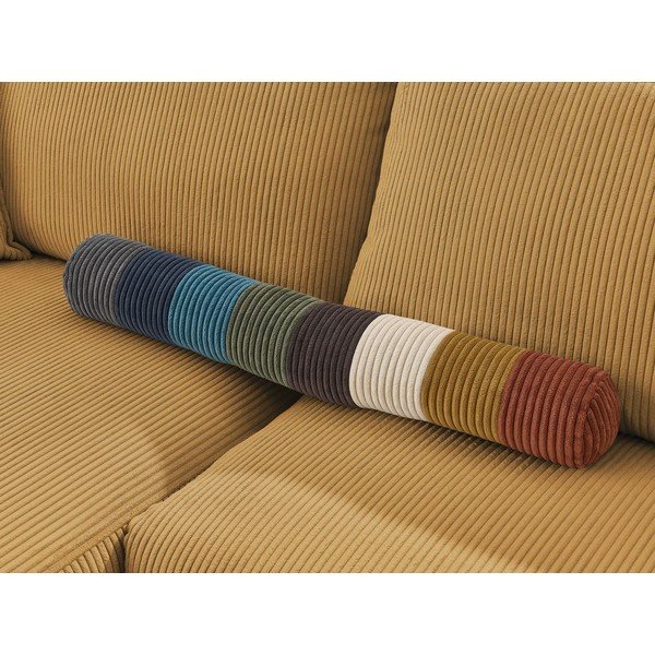 Musztardowy sztruksowy moduł sofy (moduł środkowy) Nihad modular – Bobochic Paris-image-3