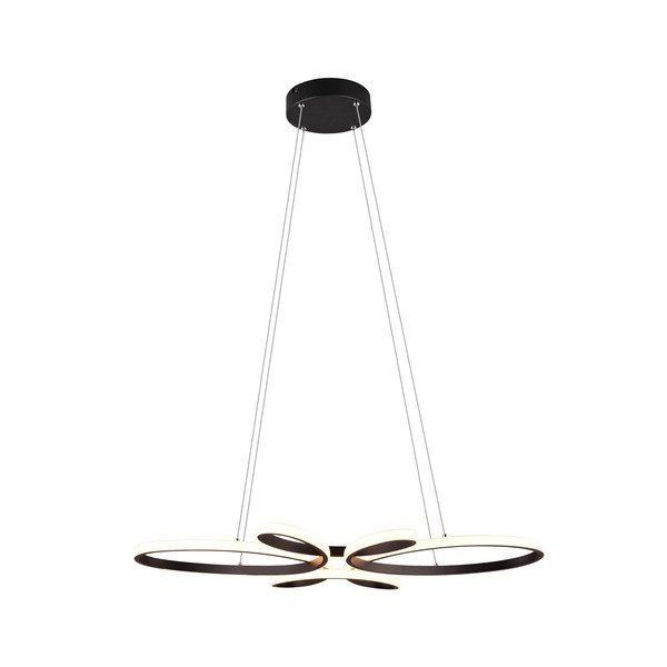 Czarna lampa wisząca LED Fly – Trio-image-1