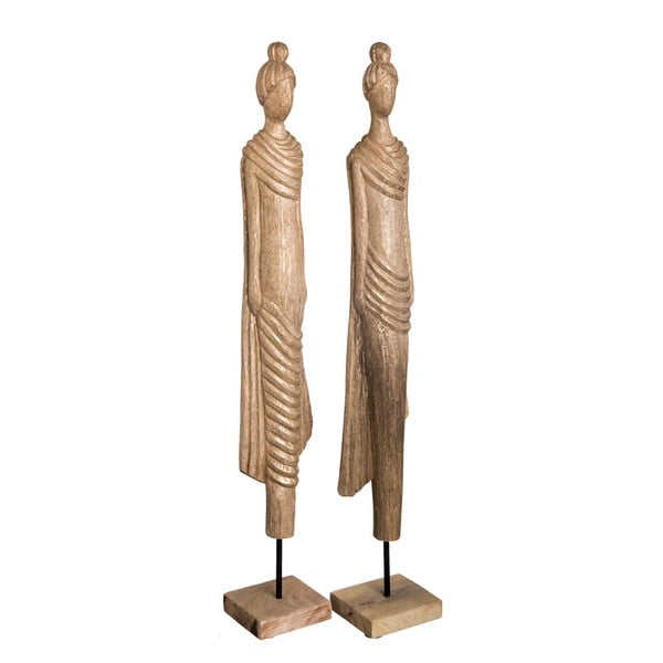 Zestaw 2 dekoracyjnych figurek Ixia African