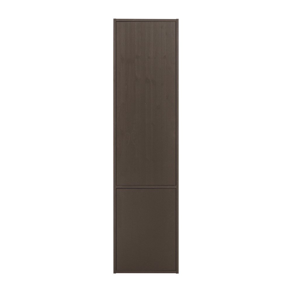 Ciemnobrązowa szafka modułowa z litego drewna sosnowego 55x215 cm Meggy – WOOOD (zdjęcie 3)