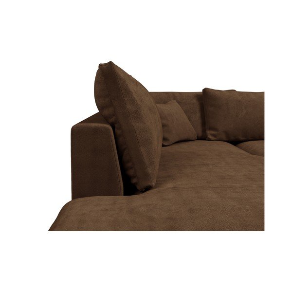 Brązowy szezlong Comfy – Scandic-image-1