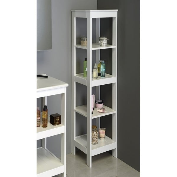 Biały regał łazienkowy 36x86,5 cm Etide – Sapho-image-1