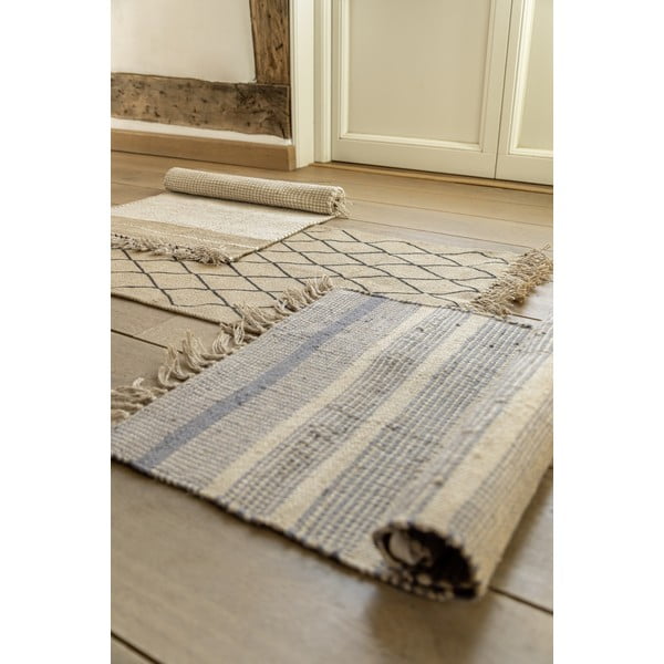 Beżowy dywanik łazienkowy z juty Wenko Pica, 50x80 cm-image-3