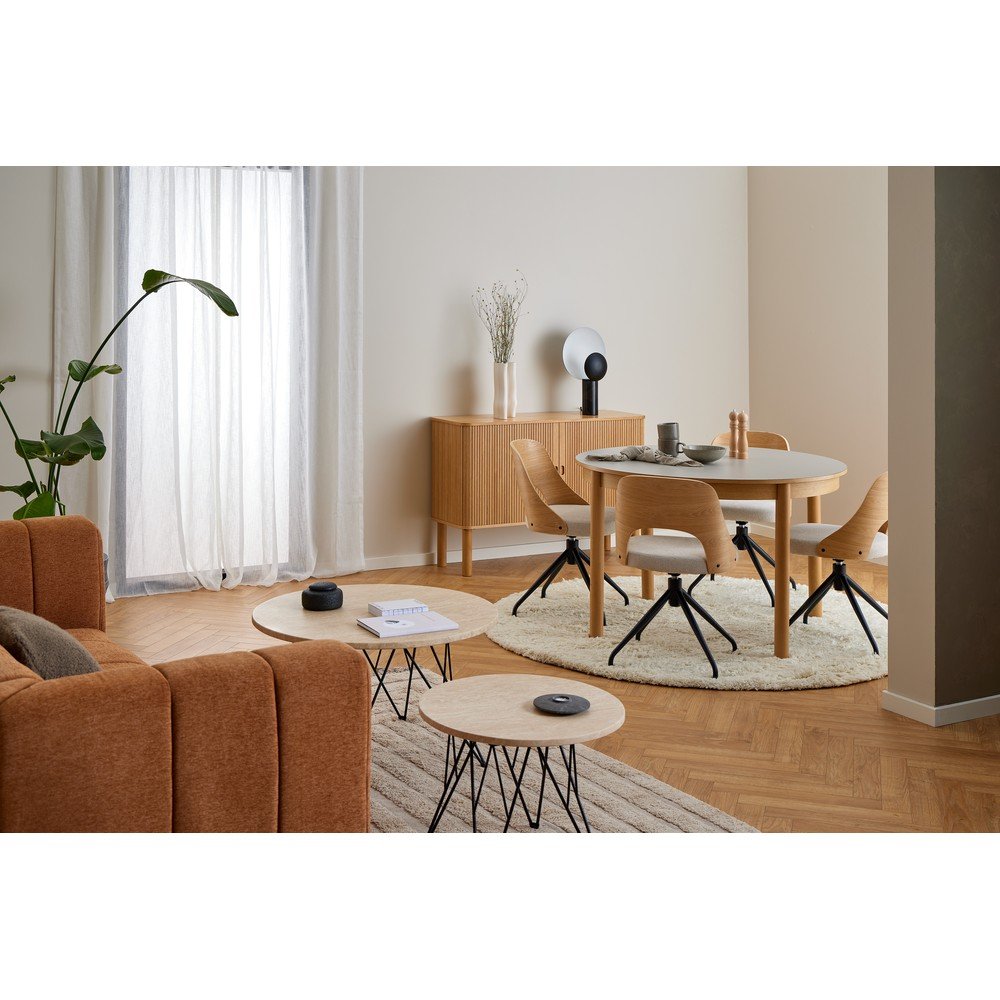 Beżowe/w naturalnym kolorze krzesło Lucy – Actona (zdjęcie 8)
