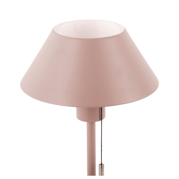 Jasnoróżowa lampa stołowa z metalowym kloszem (wysokość 36 cm) Office Retro – Leitmotiv-image-4