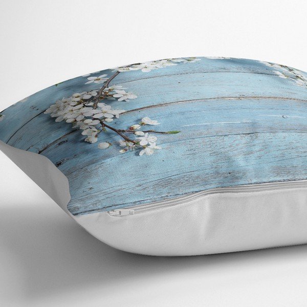 Zestaw 4 dekoracyjnych poszewek na poduszki Minimalist Cushion Covers Winter Flowers, 45x45 cm-image-4