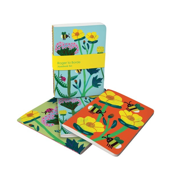 Notesy w formacie A6 64 str. 3 szt. Honey – Roger la Borde-image-1