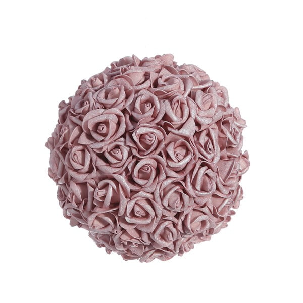 Różowa dekoracja Denzzo Roses, średnica 20 cm