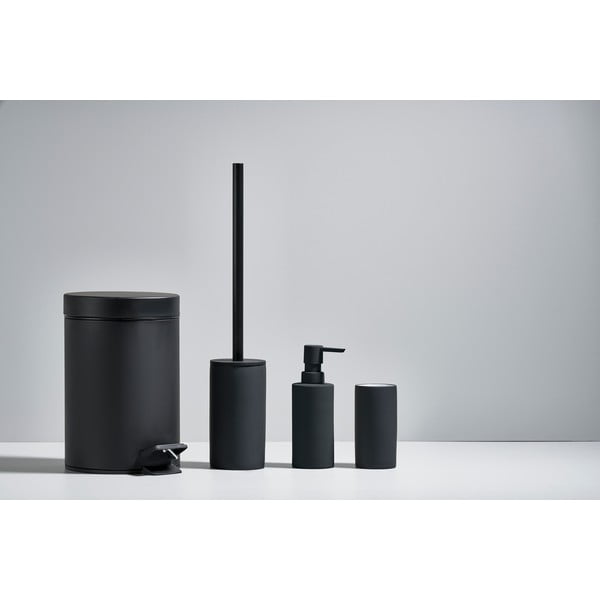 Czarny kubek na szczoteczki do zębów Zone Solo-image-1