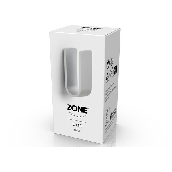 Jasnoszary metalowy haczyk ścienny Ume – Zone-image-4