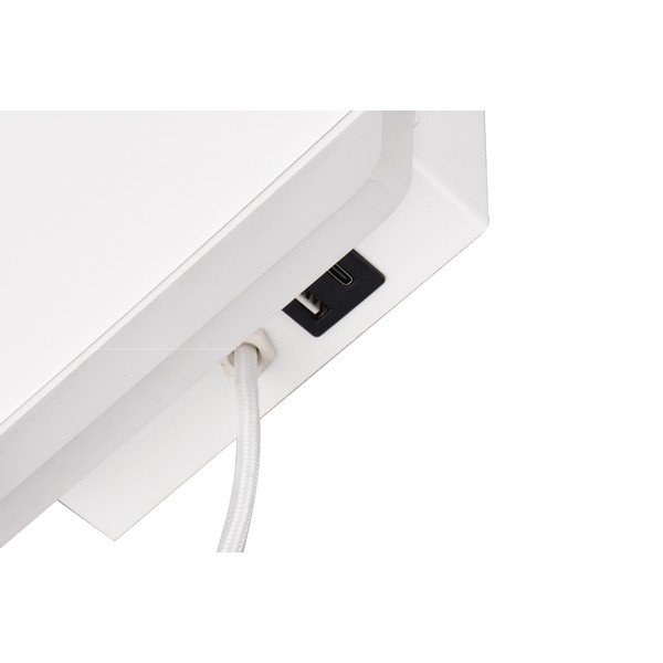 Biały kinkiet LED ze ściemniaczem Fairfield – Trio-image-2