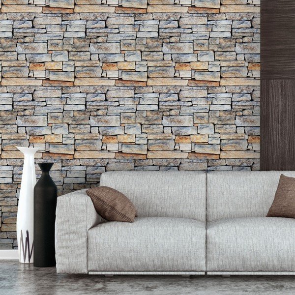 Naklejka ścienna Ambiance Wall Decal Materials Stones of Carthage, 40x40 cm-image-3