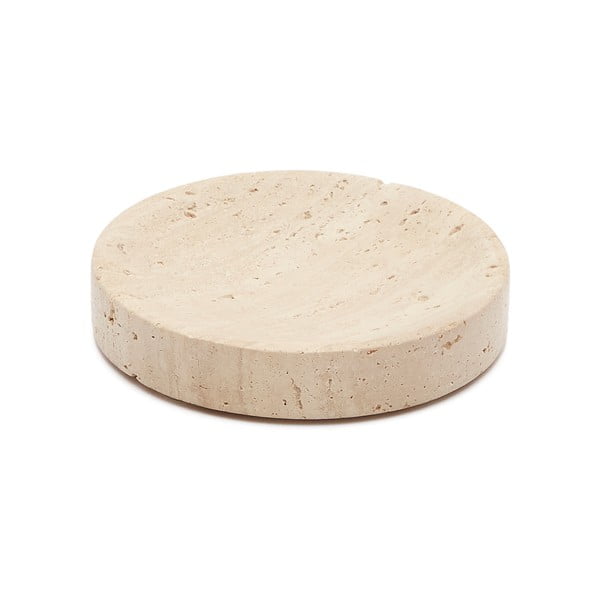 Beżowa kamienna mydelniczka Macre – Kave Home-image-2