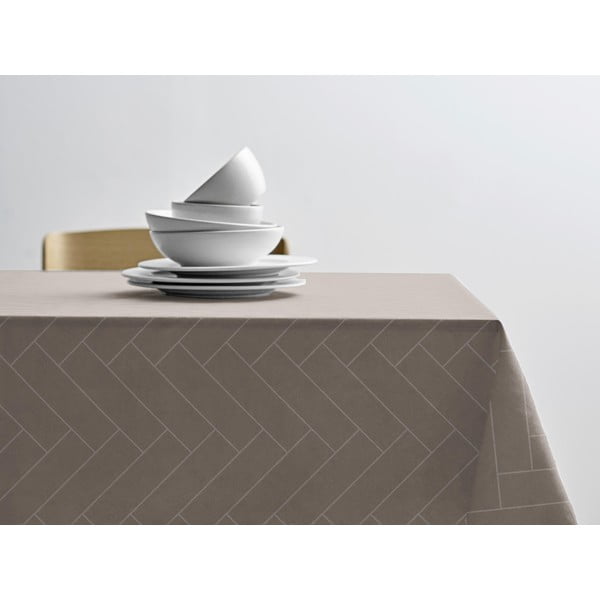 Adamaszkowy obrus 140x320 cm Tiles Damask – Södahl