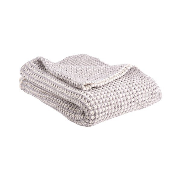 Bawełniany koc dzianinowy 130x170 cm Topaz  – PT LIVING-image-4