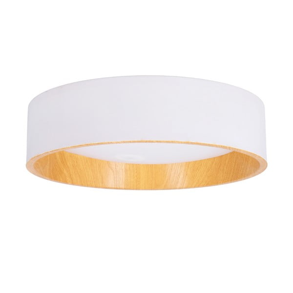 Biało-naturalna lampa wisząca LED ø 40 cm Lazio – Candellux Lighting