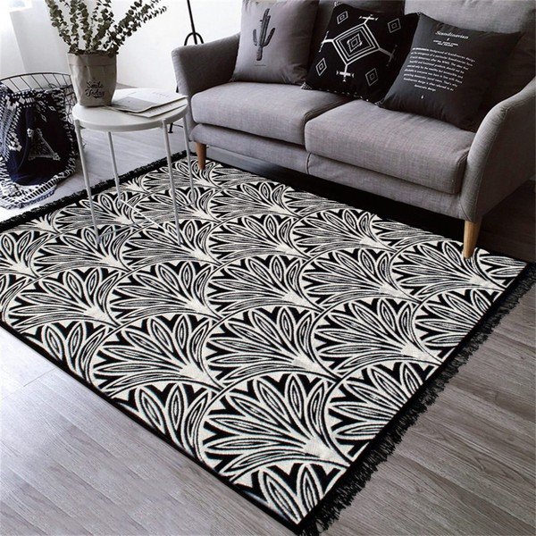 Dwustronny dywan odpowiedni do prania Kate Louise Doube Sided Rug Palm, 120x180 cm-image-1