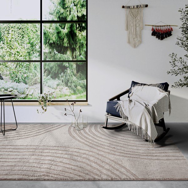 Beżowy dywan 80x120 cm Pigment Beige – Elle Decoration-image-1