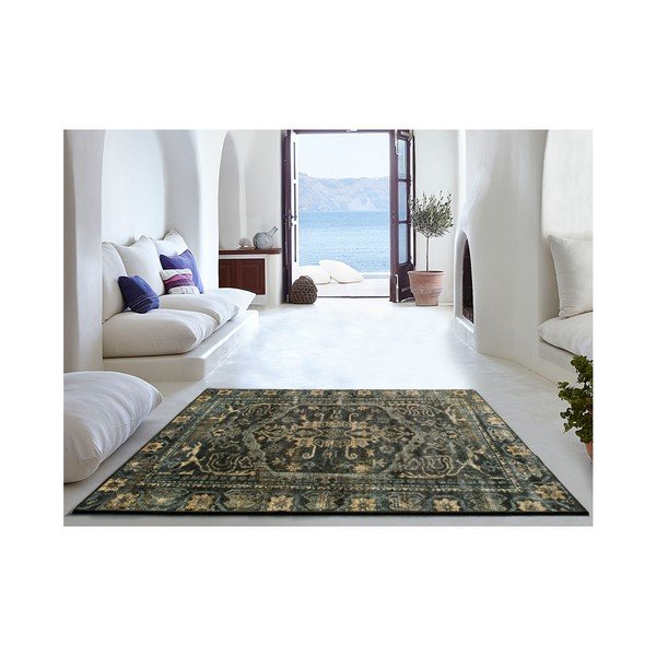 Czarny dywan odpowiedni na zewnątrz Universal Lara Black, 120x170 cm-image-1