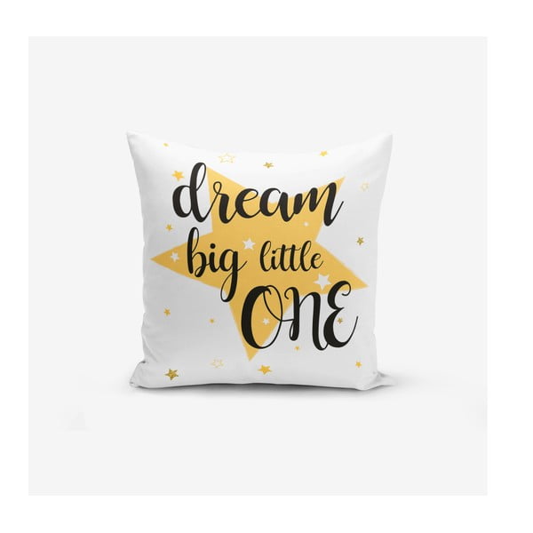 Dziecięca poszewka na poduszkę 43x43 cm Dream Big – Mila Home