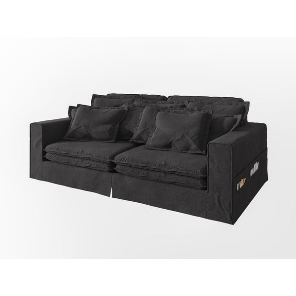 Czarna sofa 236 cm Nora – Ropez-image-3