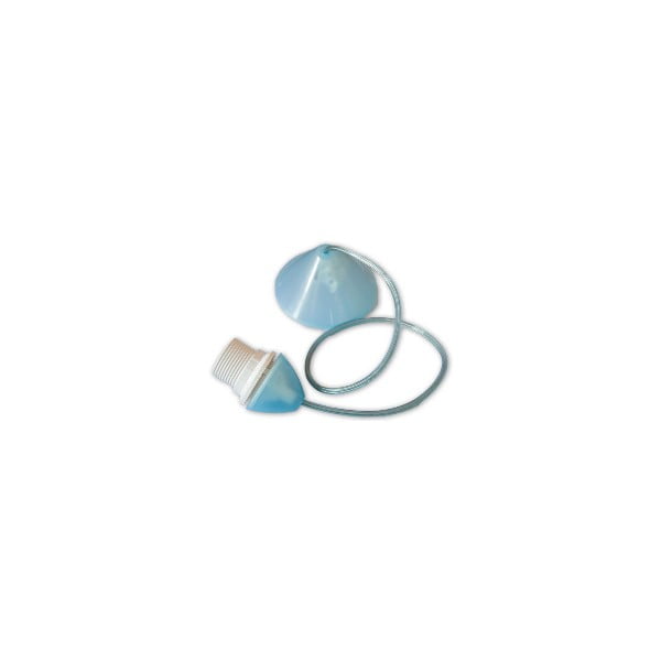 Kabel do abażuru Beweglicht, niebieski, 80 cm