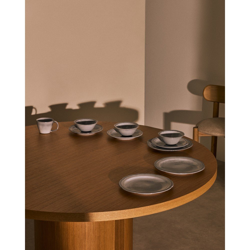 Niebieski ceramiczny talerz ø 27 cm Dovec – Kave Home (zdjęcie 3)