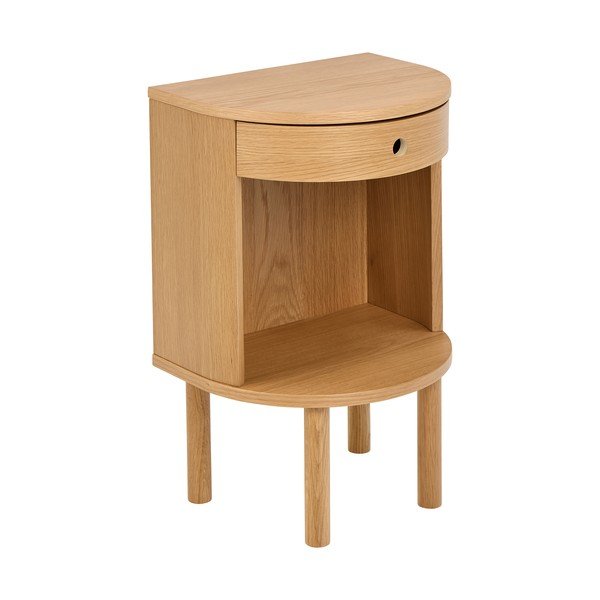 Szafka nocna w dekorze dębu w jasnym naturalnym kolorze Paron – Actona-image-2