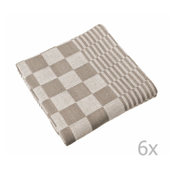 Bawełniane ścierki zestaw 6 szt. 65x65 cm Mineur – Tiseco Home Studio-image-1