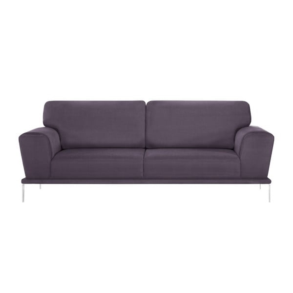 Fioletowa sofa 3-osobowa L'Officiel Kendall