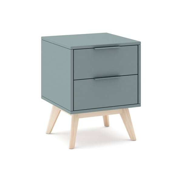 Szarozielona szafka nocna Pisco – Marckeric-image-4