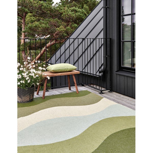 Poduszka odpowiednia na zewnątrz 38x58 cm Sunny Olive – Pappelina-image-1