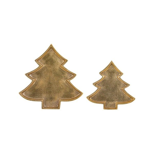 Metalowa taca dekoracyjna 24x23 cm Noelle Christmas Tree – Ladelle