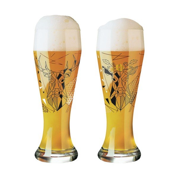 Zestaw 2 szklanek do piwa Ritzenhoff Weizen, 645 ml
