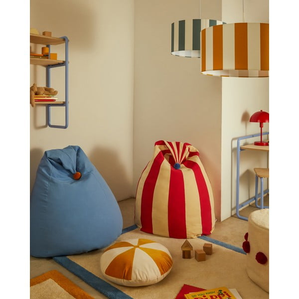 Niebieski dziecięcy worek do siedzenia Olvi – Kave Home-image-1