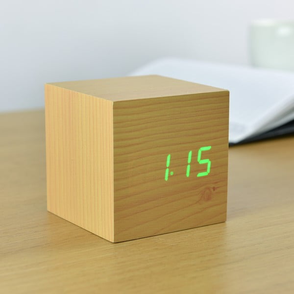 Budzik cyfrowy Cube Click – Gingko-image-2
