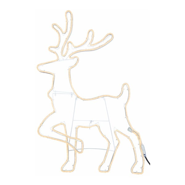 Dekoracja świecąca LED Best Season Reindeer, 96 cm