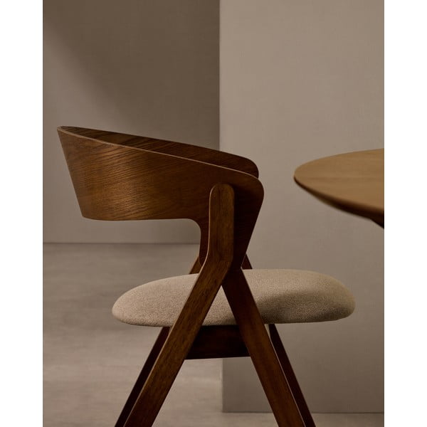 Brązowe krzesło Godia – Kave Home-image-1