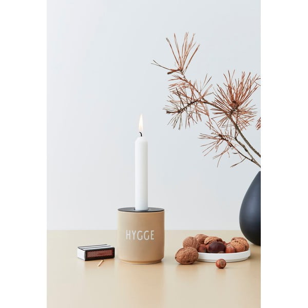 Beżowy porcelanowy kubek 300 ml Hygge – Design Letters-image-3